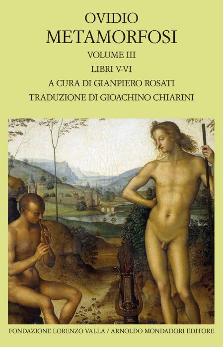 Ovidio Metamorfosi - vol. III (Libri V-VI) - Fondazione Lorenzo Valla